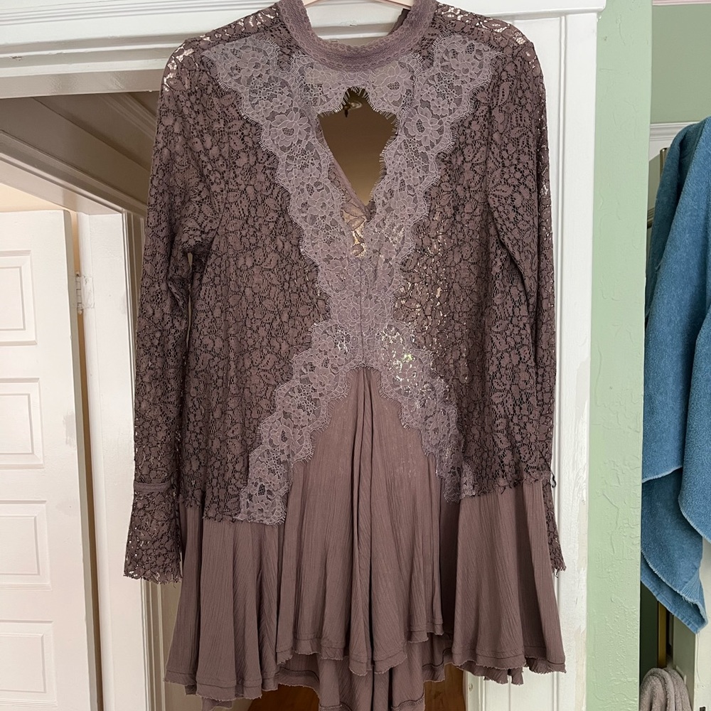 Free people lace shirt